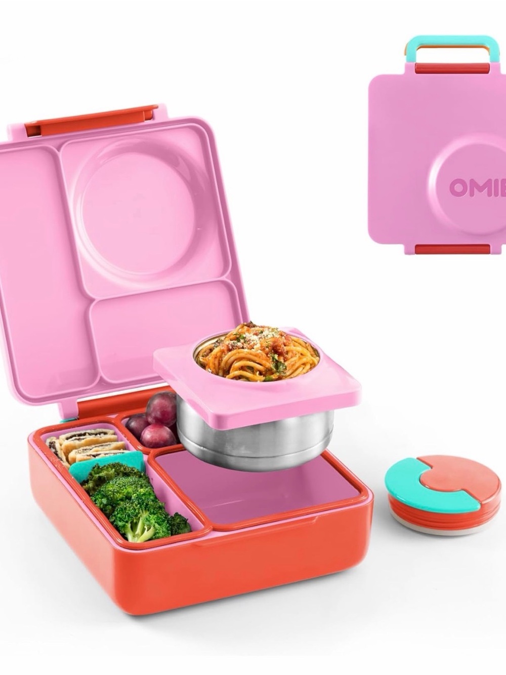 OmieBox Bento Box for Kids Insulated Bento Lunch Box